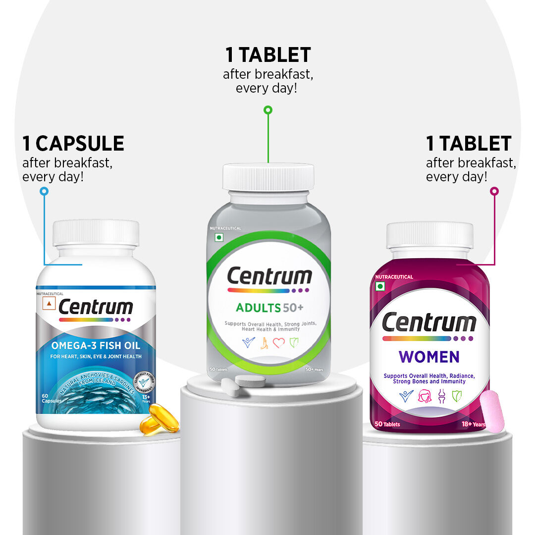 Adults & Omega3 & Women Triple