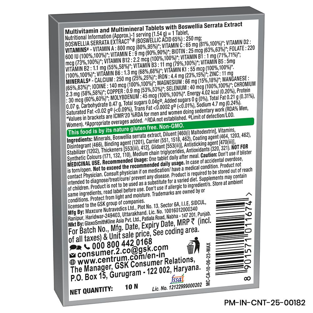 Centrum Adults 50+ Tablets