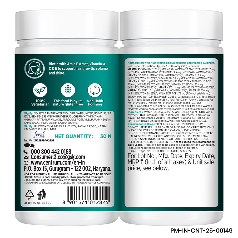 Centrum Healthy Hair Biotin+