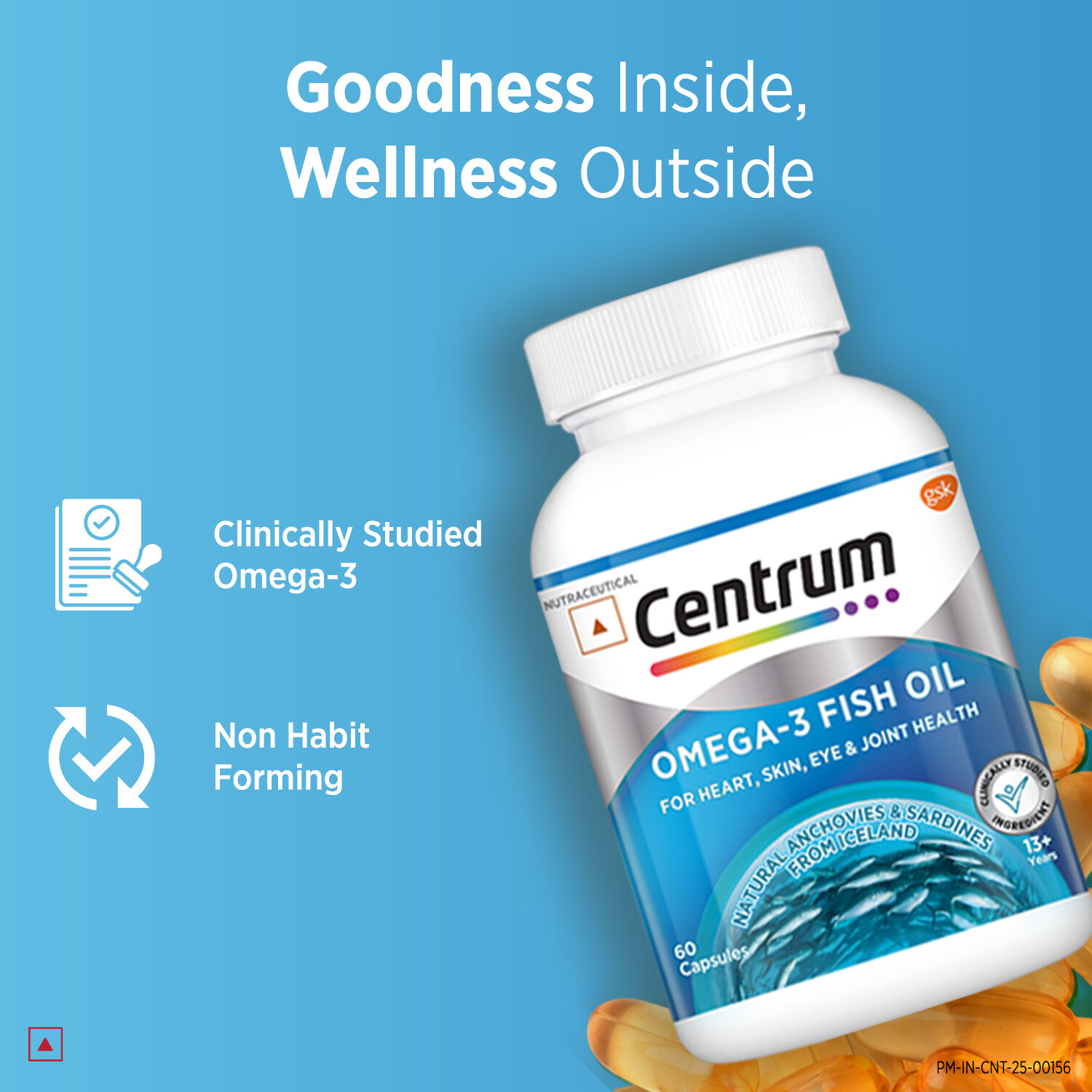 Centrum Omega-3 Fish Oil Capsules