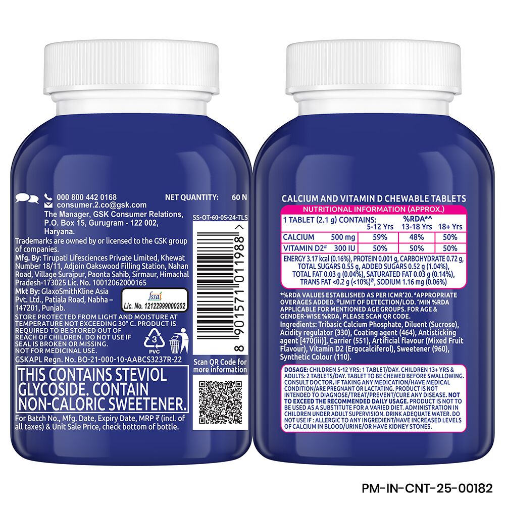 Centrum OstoCalcium Total Chewable Tablets