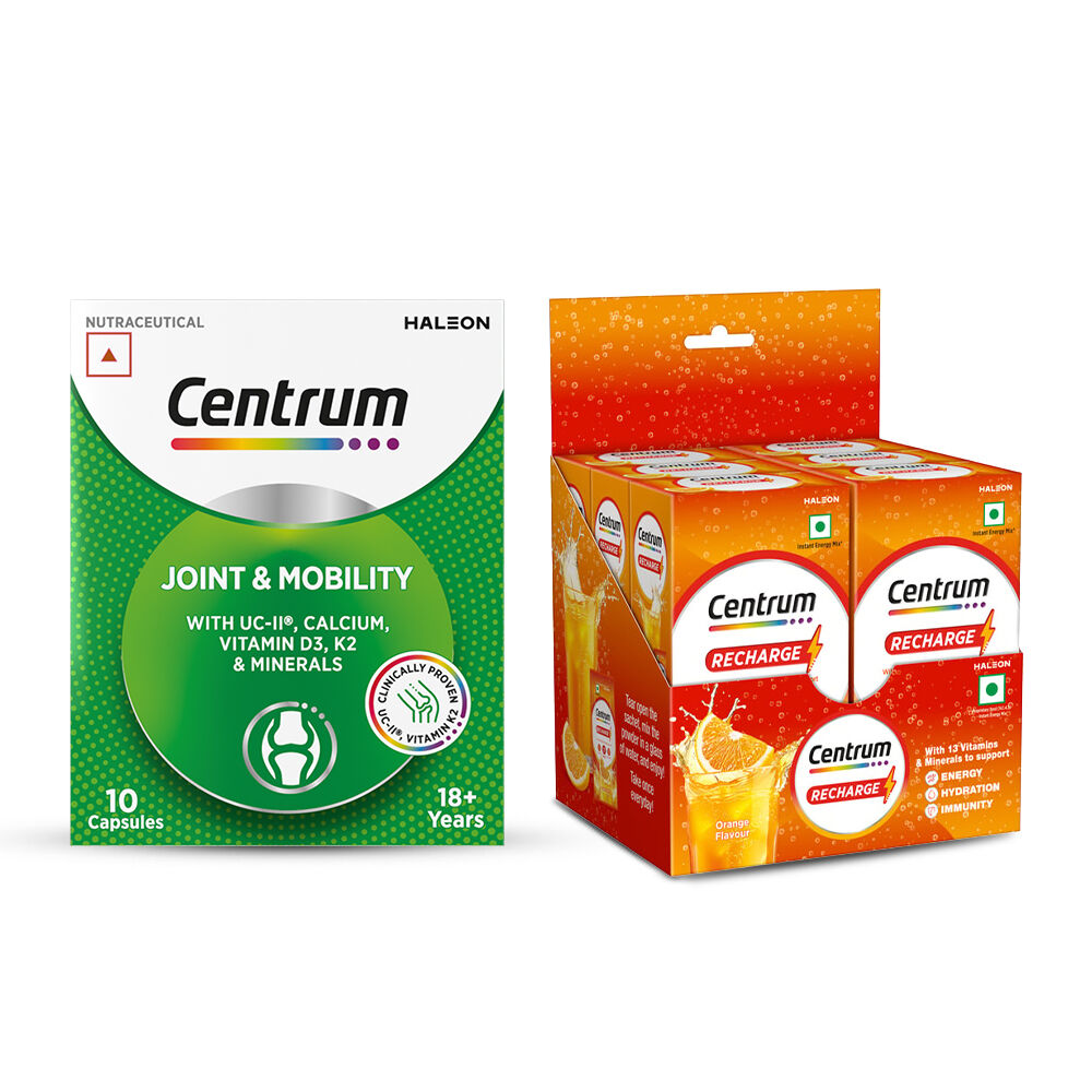 Centrum Joint And Mobility 10 Capsules & Recharge