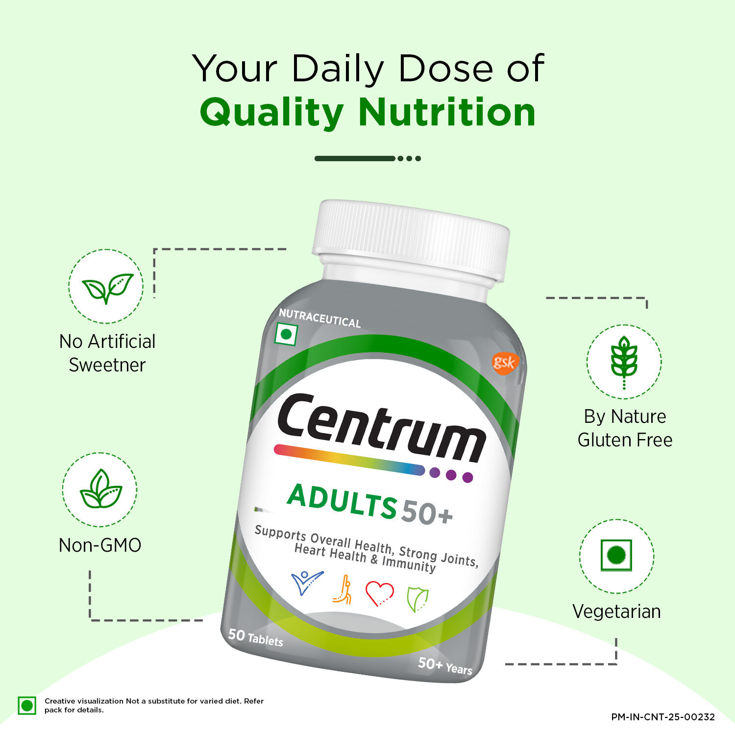 Centrum Adults 50+ Tablets