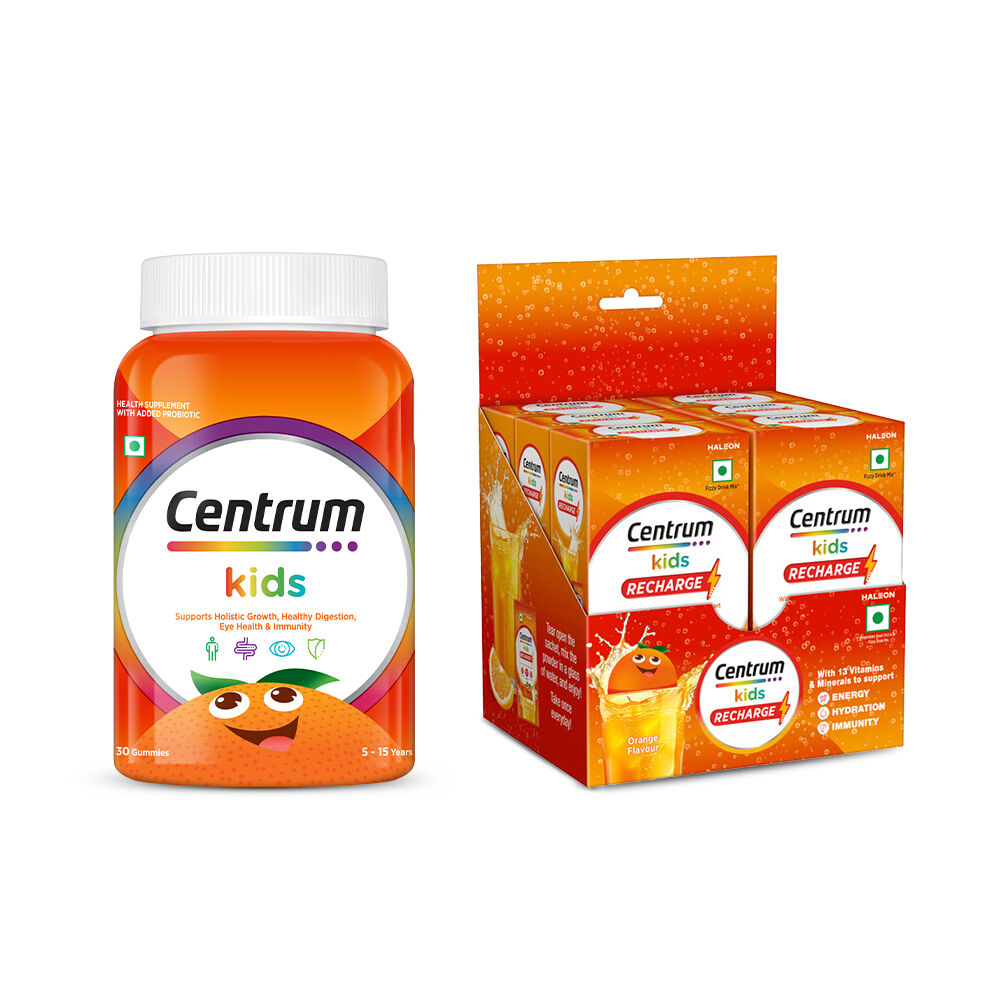 Centrum Kids 30 Gummies & Kids Recharge