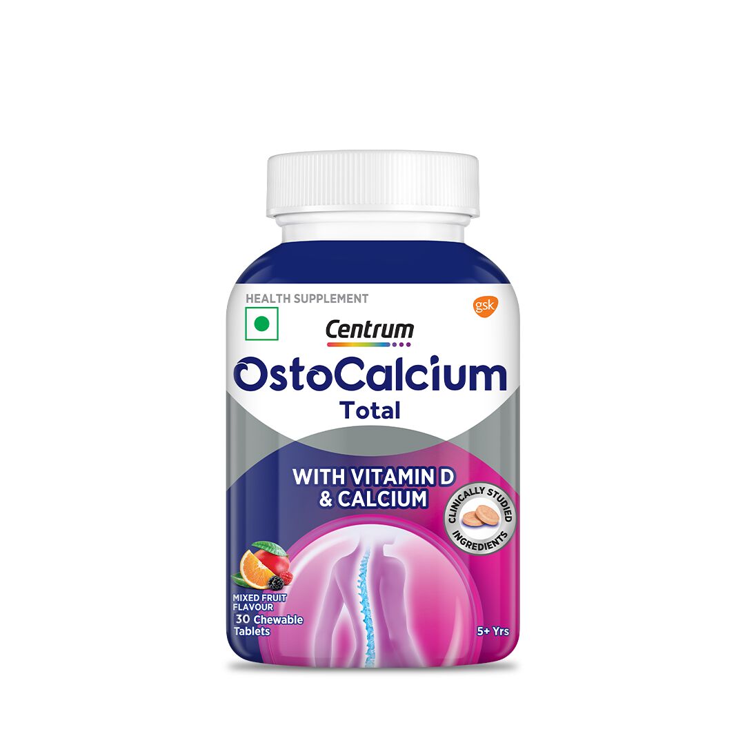 Centrum OstoCalcium Total Chewable 30 Tablets