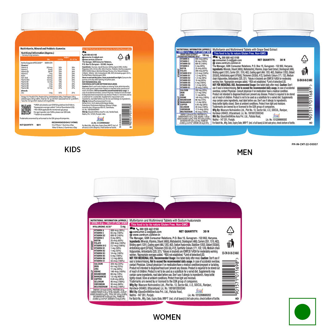 Kids & Men & Women Triple