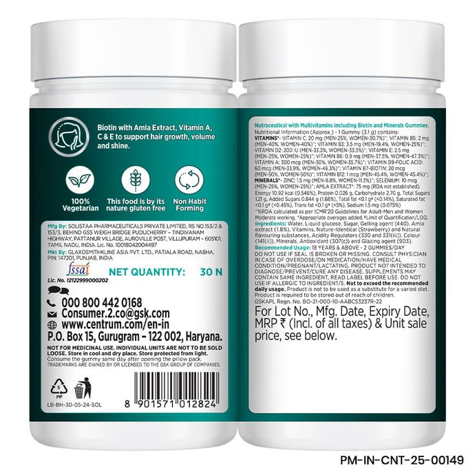 Centrum Healthy Hair Biotin+