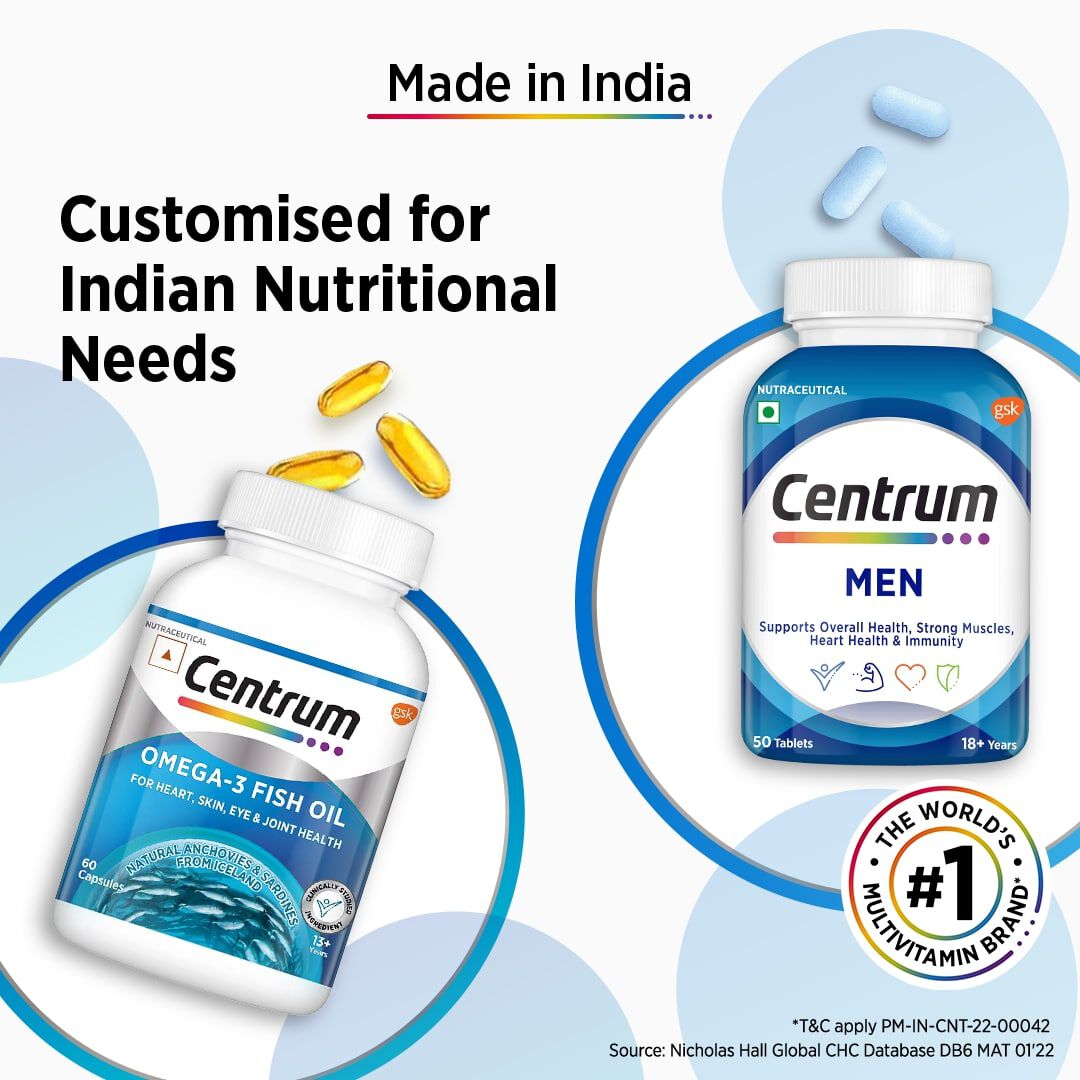 Men & Omega3 Combo